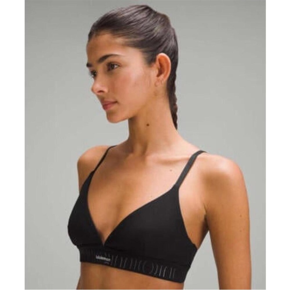 NWT lululemon athletica license to train triangle bra (size 6)